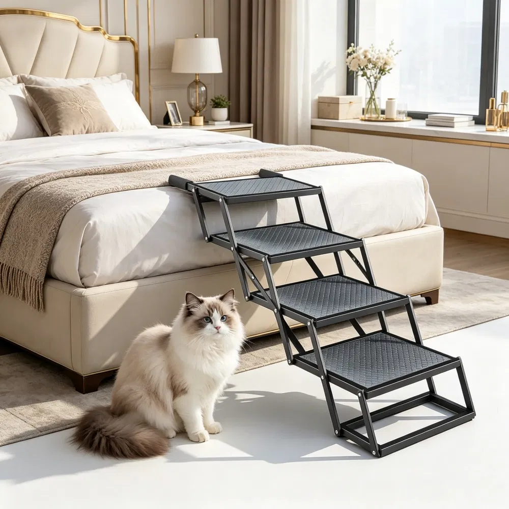 Pet Stairs with Adjustable Height for Outdoor — image 3