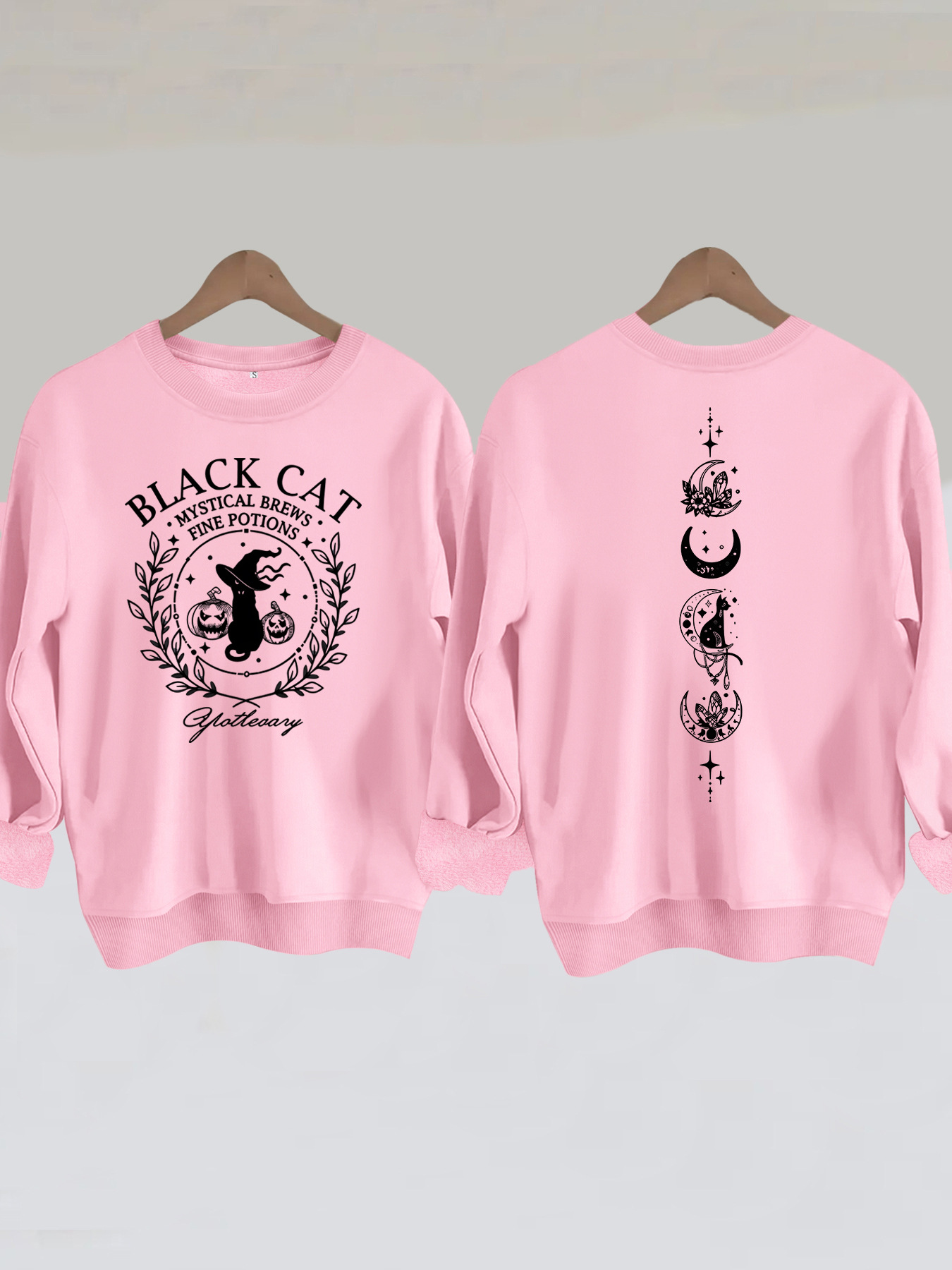 Black Cat Potion Hoodie — image 8