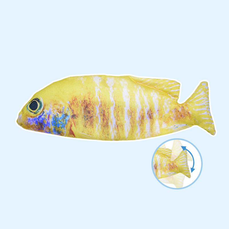 Electric Fish Will Jump, Simulating Fish Glow, Charging, Rocking Fish, Playing Cat Pet Toy — image 10