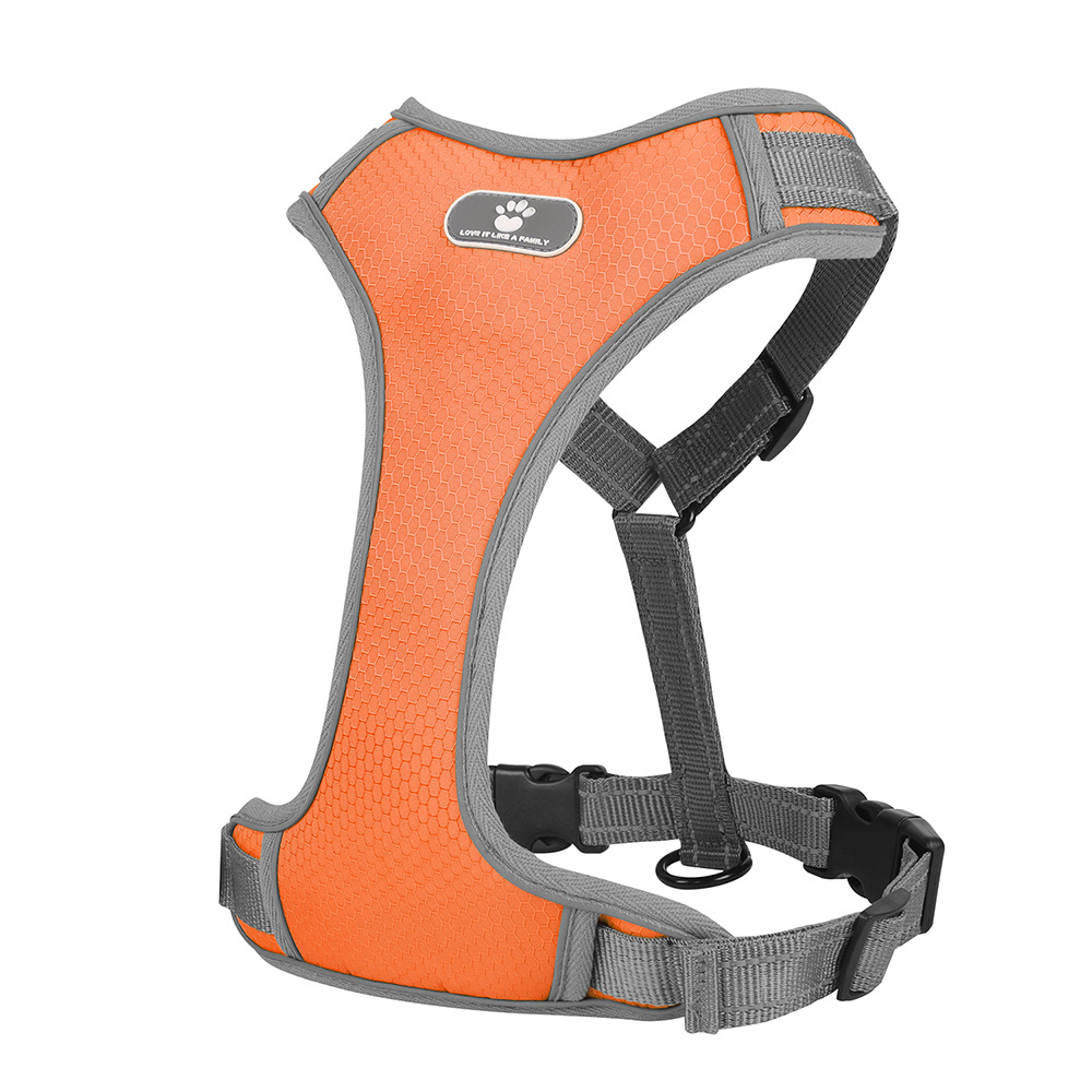 Pet Harnesses accesorios Oxford Cloth Reflective Adjustable EVA Inner Breathable Comfortable Dog Vest — image 1