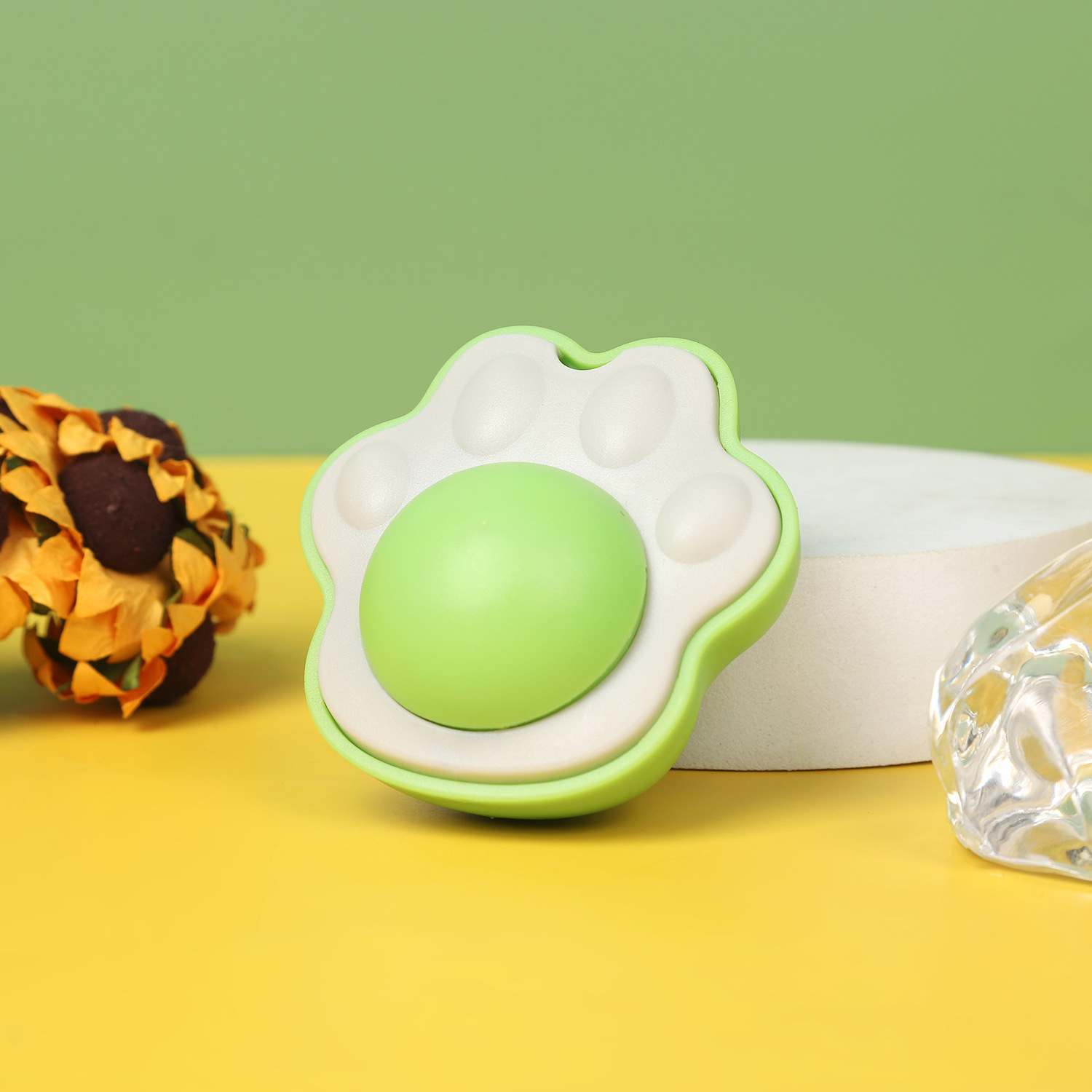 Cat Toy Wood Polygonum Gall Fruit Taste Gall Cat Paw Licking Music Tooth Grinding Cat Licking Mint Ball — image 8