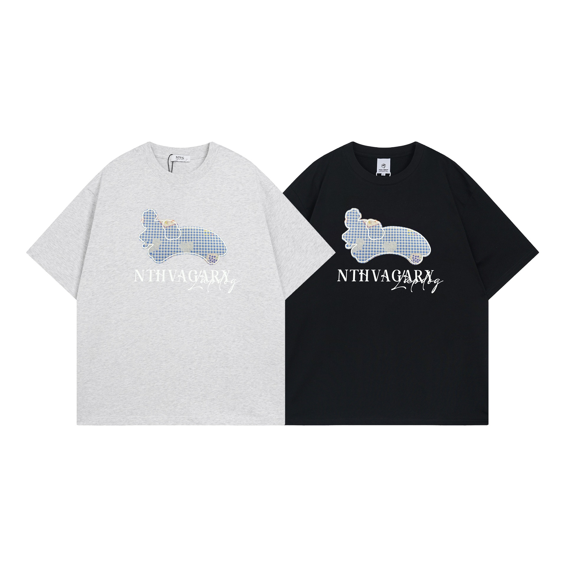 Plaid sausage dog short sleeved shirt — image 6