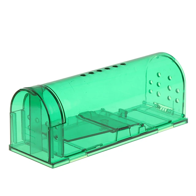 Smart Self-locking Mousetrap Safe Firm Transparent Household Mouse Catcher Control Cage Reusable Mice Rodent Catcher Rat Traps — image 7