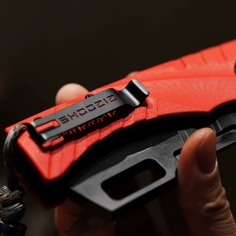 STRIDER MFS TRIBUT NEW HAN317 Knife Linen Handle Folding Blade Knife Outdoor Climbing Hunting Tactics Survival Jungle Rescue — image 6