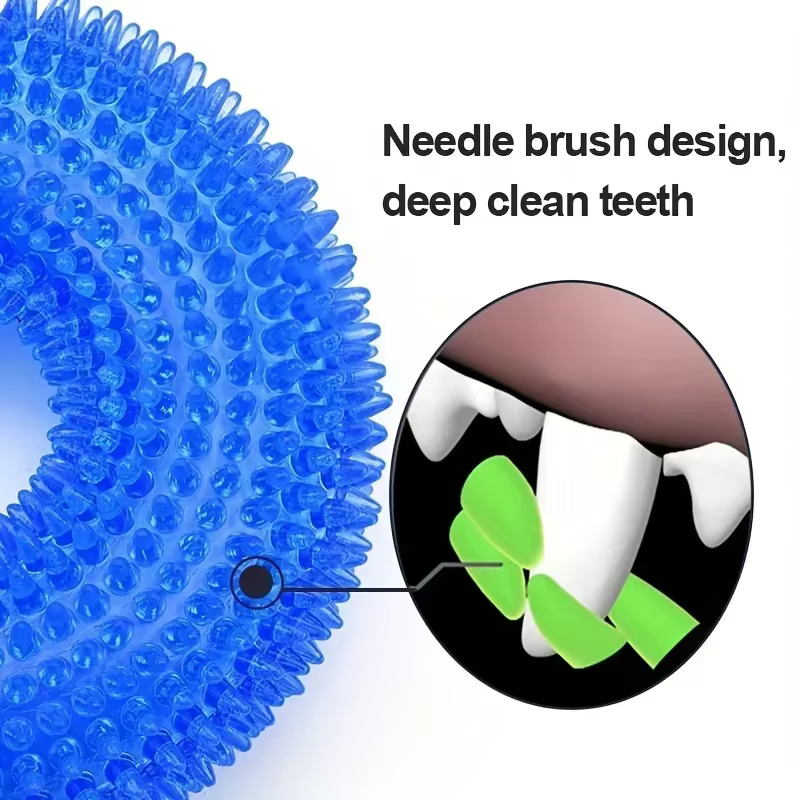 Dog toy sound balls are suitable for pets to resist biting, squeezing, chewing, gripping, and grinding their teeth — image 5