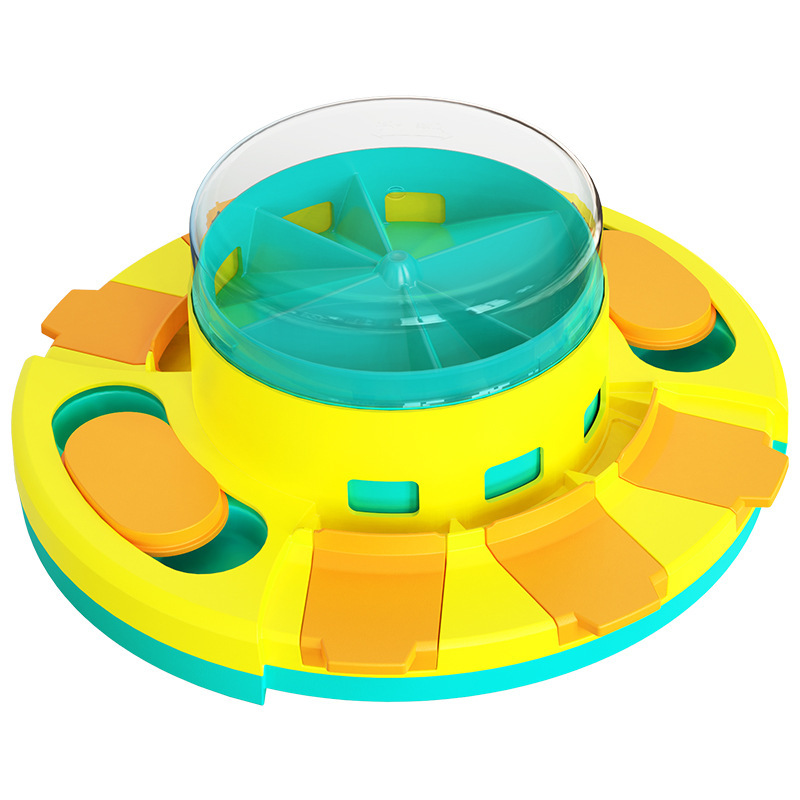 Pet Supplies Teething Sound Ball Dog Puzzle Leak Food Toys Pet Training Supplies Feeding Food Bin Dog Puzzle Diet Roulette — image 4