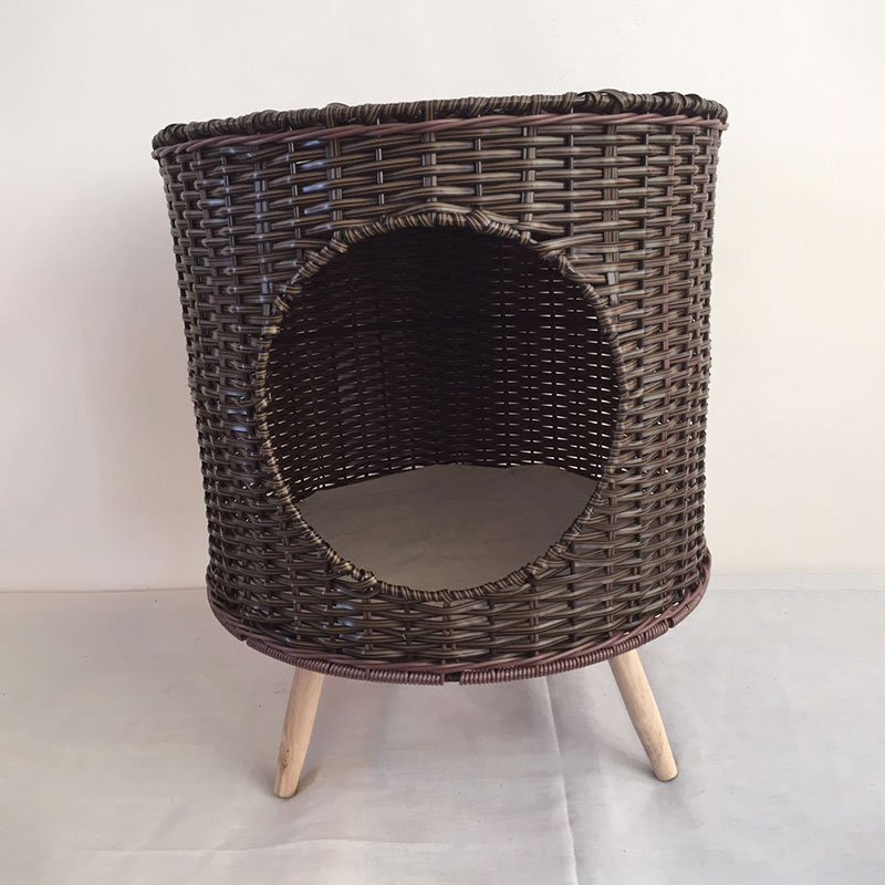 Pet Supplies Cat Kennel Pet Kennel Pet House Cat Kennel Removable Warm Nest Knitting Crafts — image 5