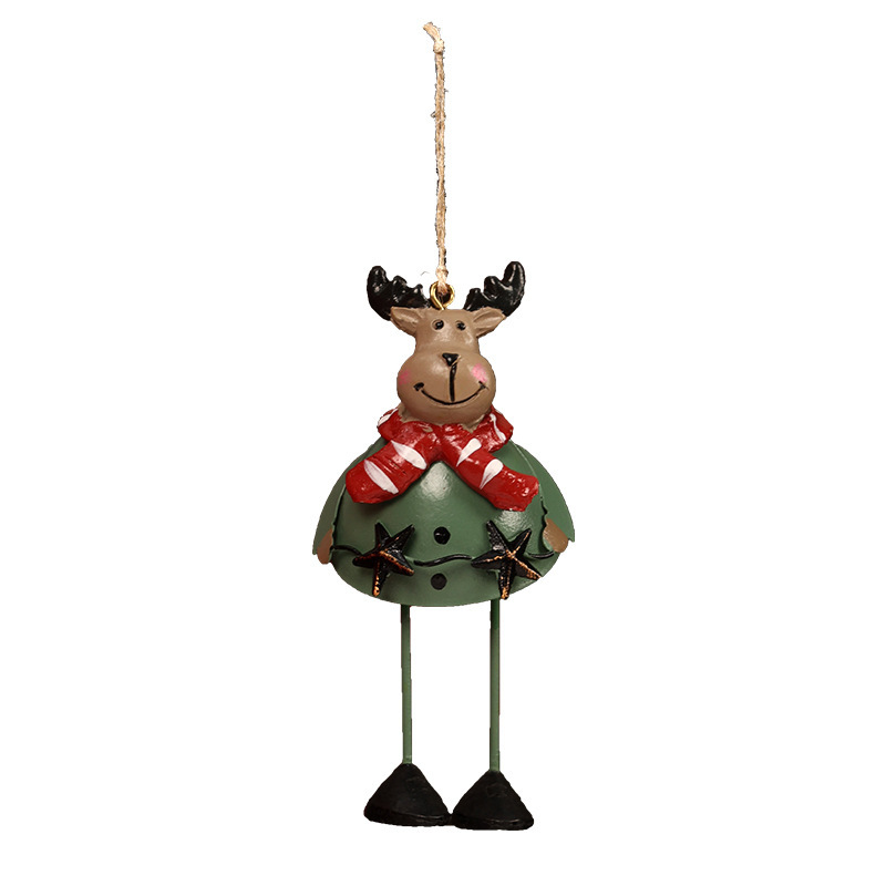 Christmas Reindeer Santa Claus Hanging Ornament, Christmas Tree Decoration Kids' Costume Gift Accessory — image 5