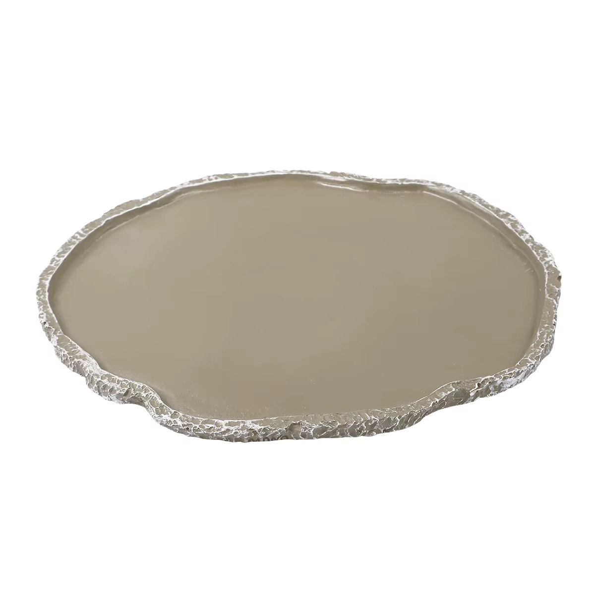 Pets Feeding Plate Reptile Feeding Bowl Vivarium Food Water Dish Resin Bowl For Turtle Gecko Snake Breeding Tray Reptile Bowls — image 3