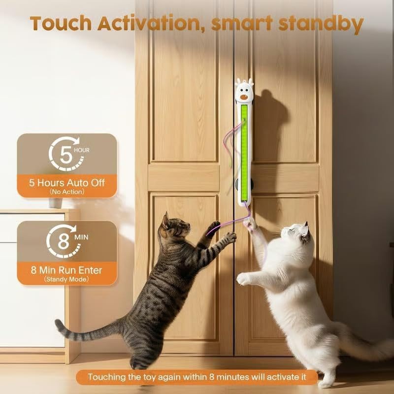 Auto Motion Flying Rope Cat Toy — image 1
