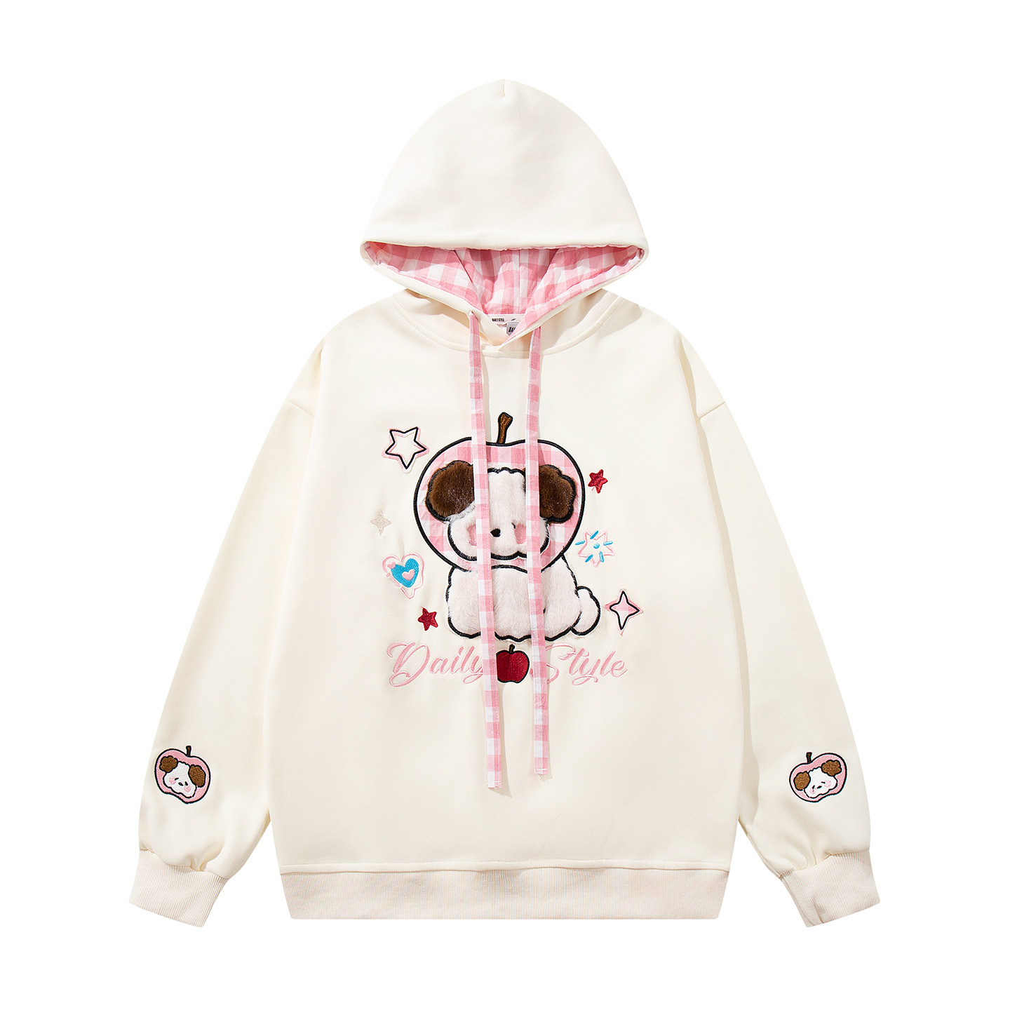 Plush cloth dog hoodie — image 8