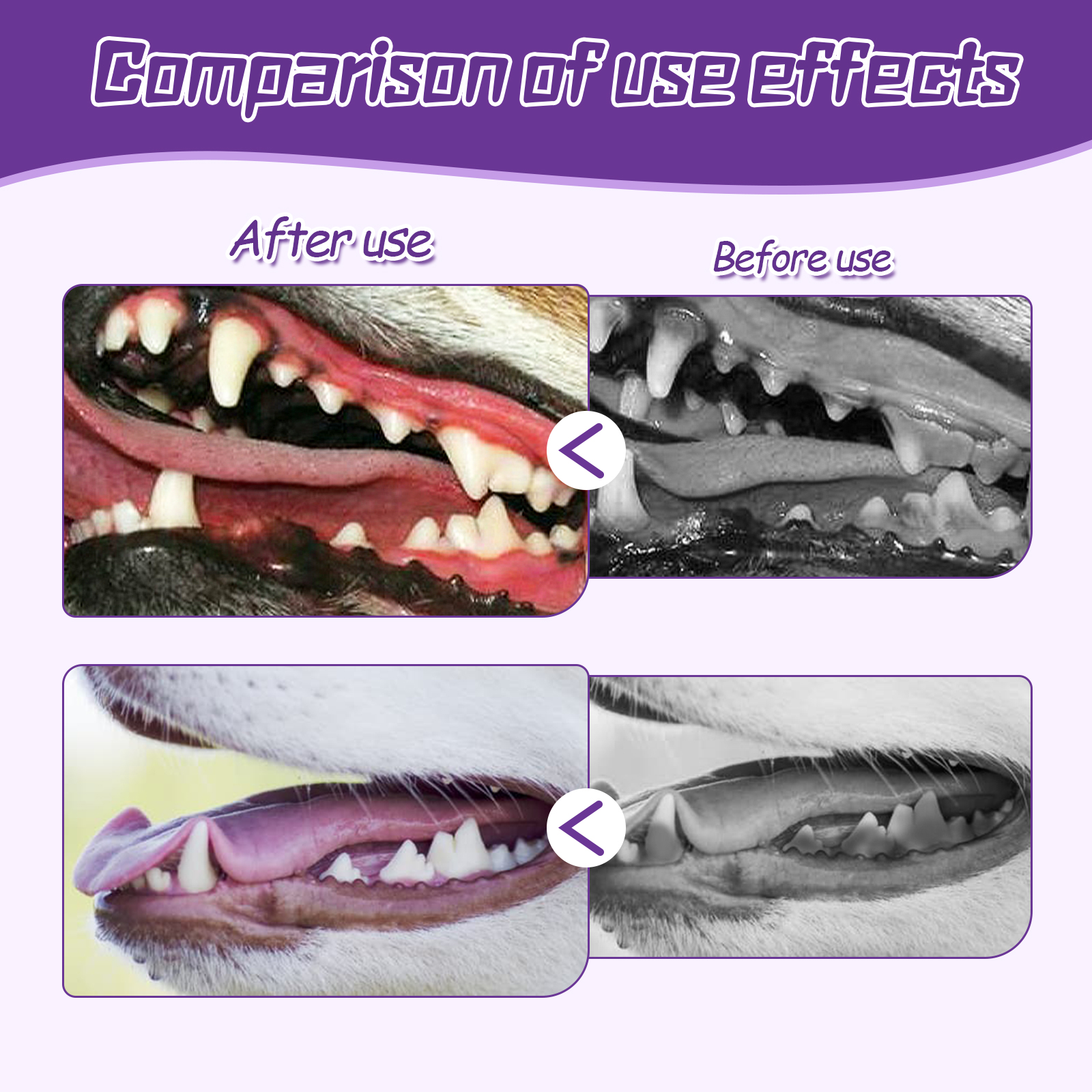 Pet Toothbrush For Dogs, Pet Oral Cleaning Dental Stains Dental Health Care — image 5
