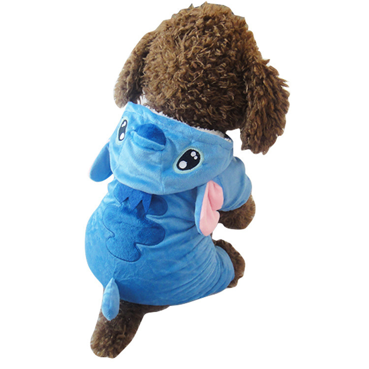 Pet Clothes Stitch Four Legged Clothes Autumn And Winter Dog Clothes Teddy Clothes — image 1
