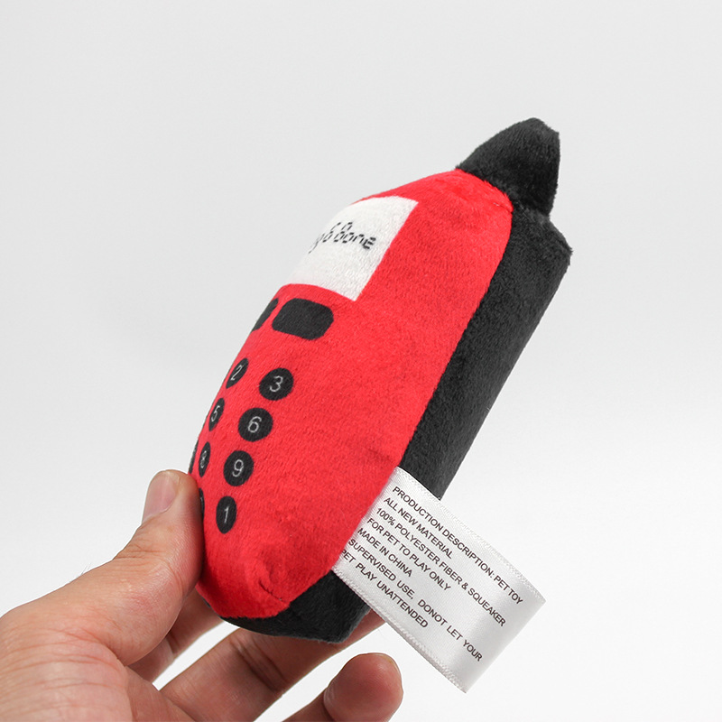 Llanto de Teléfono Sonoro Suave Azul Juguetes Interactivos para Perros Entrenamiento y Juego — imagen 3