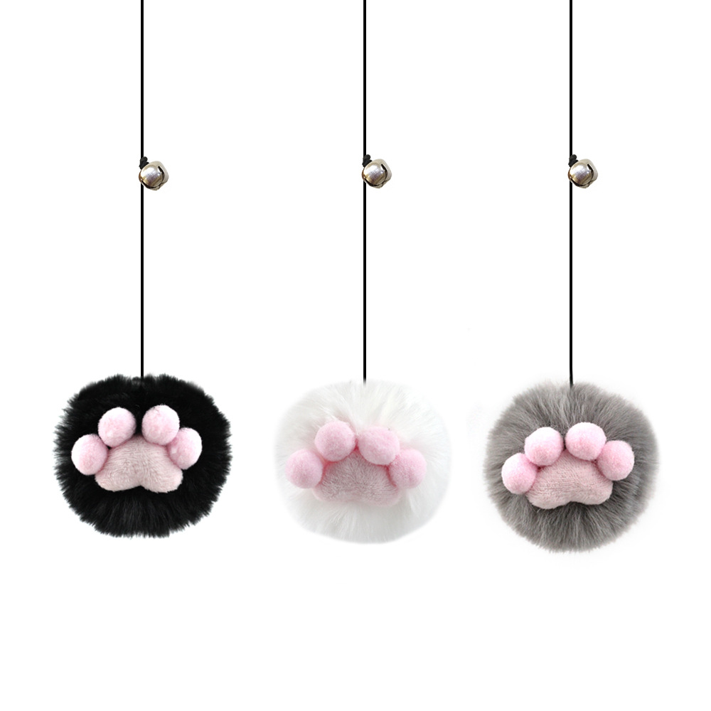 Nuevos Suministros para Mascotas Puerta Elástica Ajustable Clip de Teaser Peluche de Gato Juguetes de Teaser para Gatos — imagen 3