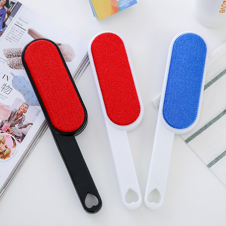 Double Sided Electrostatic Brush With Handle Electrostatic Dusting Brush Clothes Pet Hair Brush Bed Brush Dry Cleaning Brush — image 1