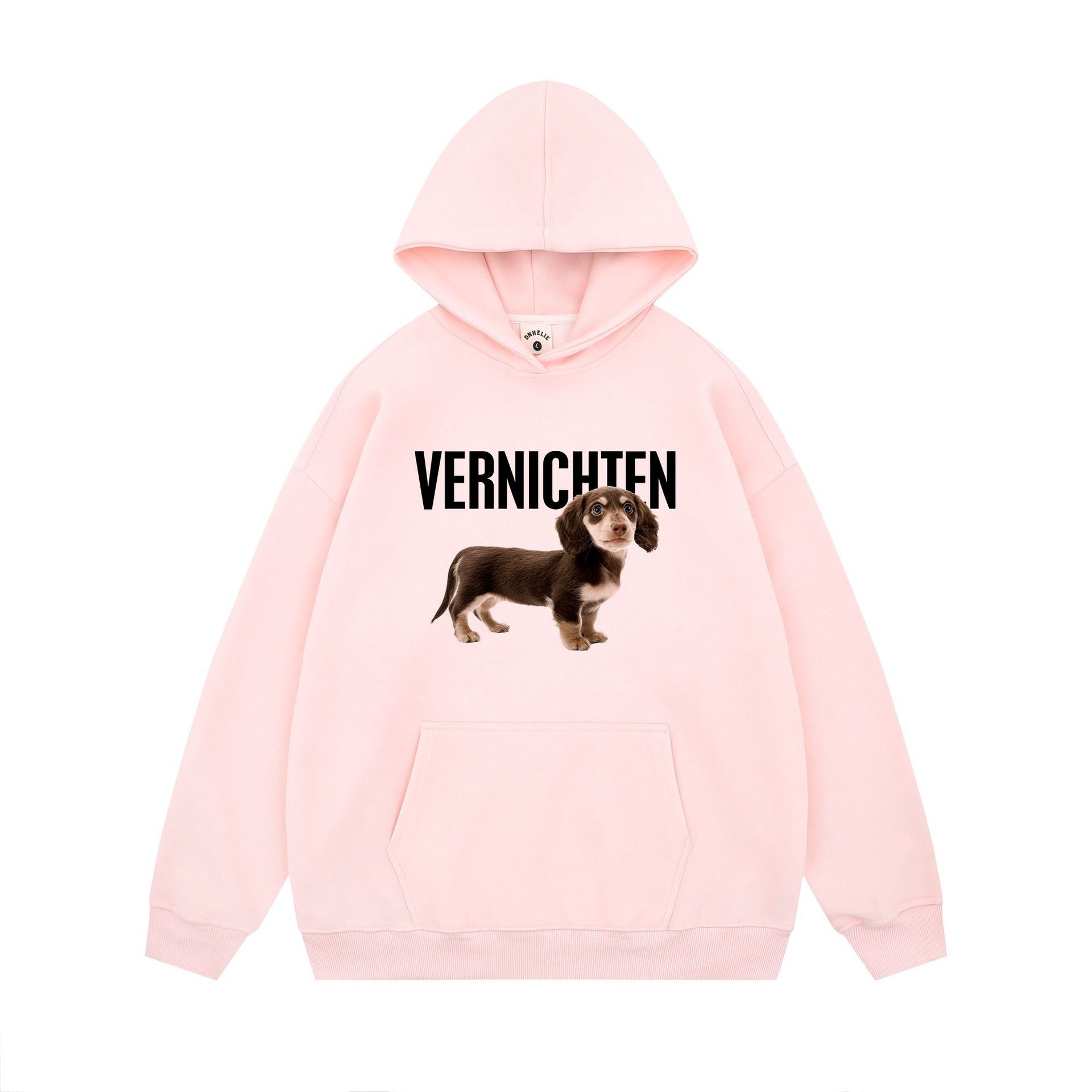 Cute Dog Design Hooded Sweatshirt — image 9