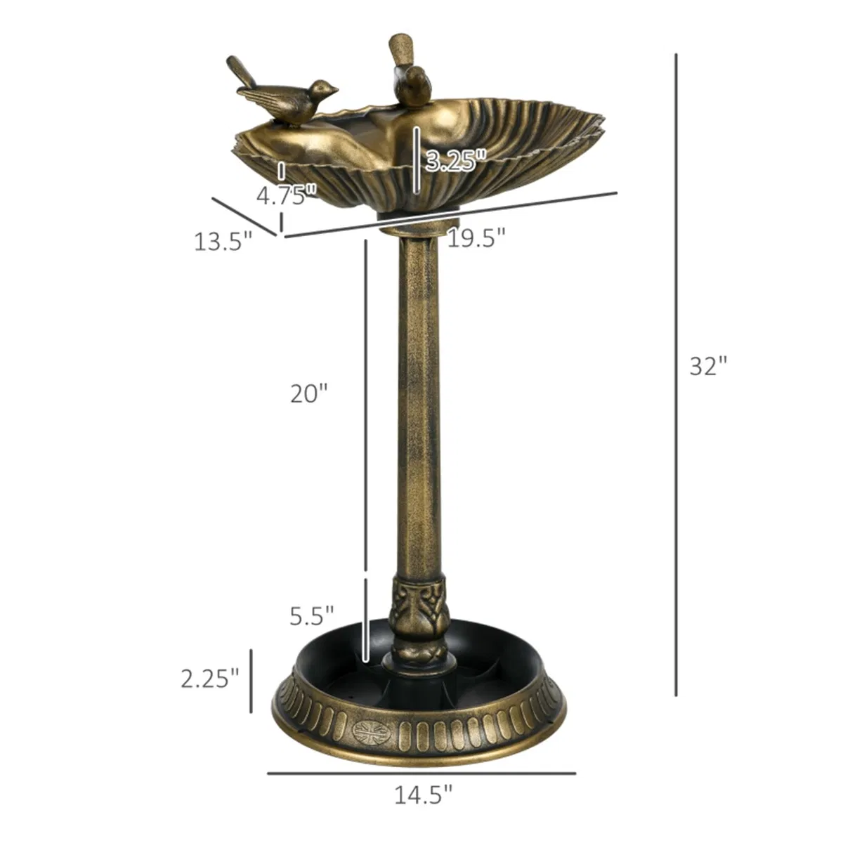 Bird Bath /Bird Feeder Bowl — image 4