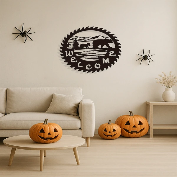 Estatua de Oso Gótico en Metal - Decoración para Hogar y Regalo (Servicio de Recogida en TikTok, Temu) — imagen 1