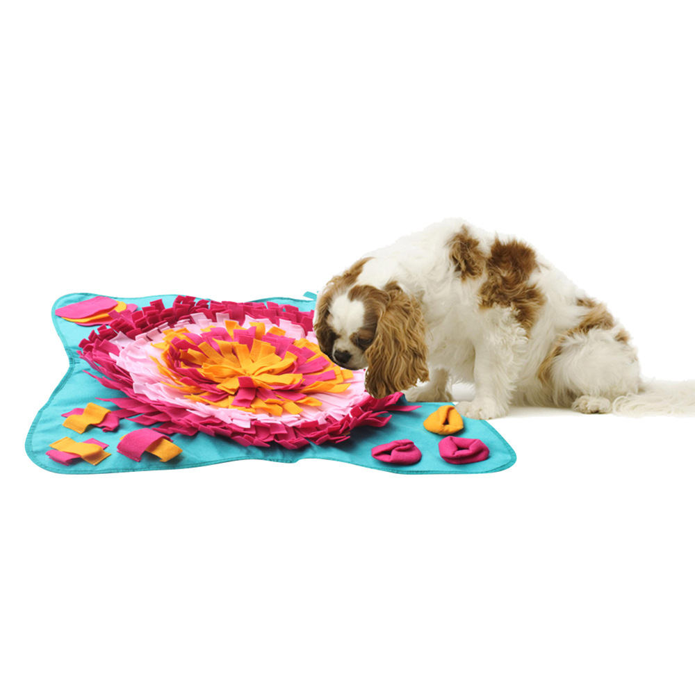 Nueva Jaula de Rompecabezas Anti Deslizante para Mascotas, Puzzle de Relajación y Entrenamiento con Flores y Olor para Gatos y Perros — imagen 2