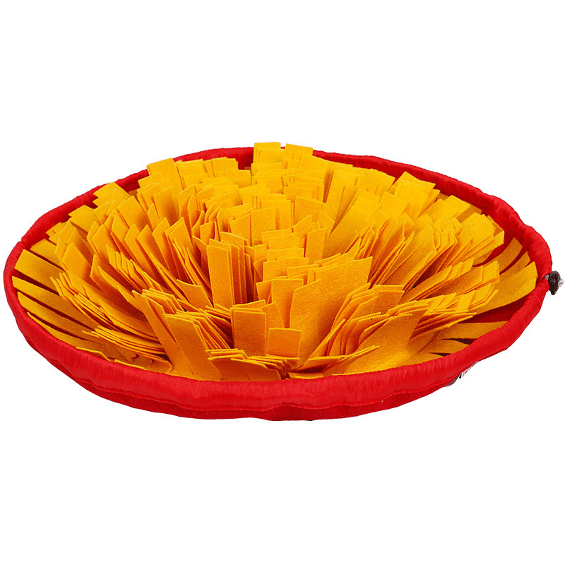 Slow Feeding Sniffing Mat Pet Toy Dog Food Dispensing Multi-Color Stress Relief Training Sniffing Dog Bowl — image 7