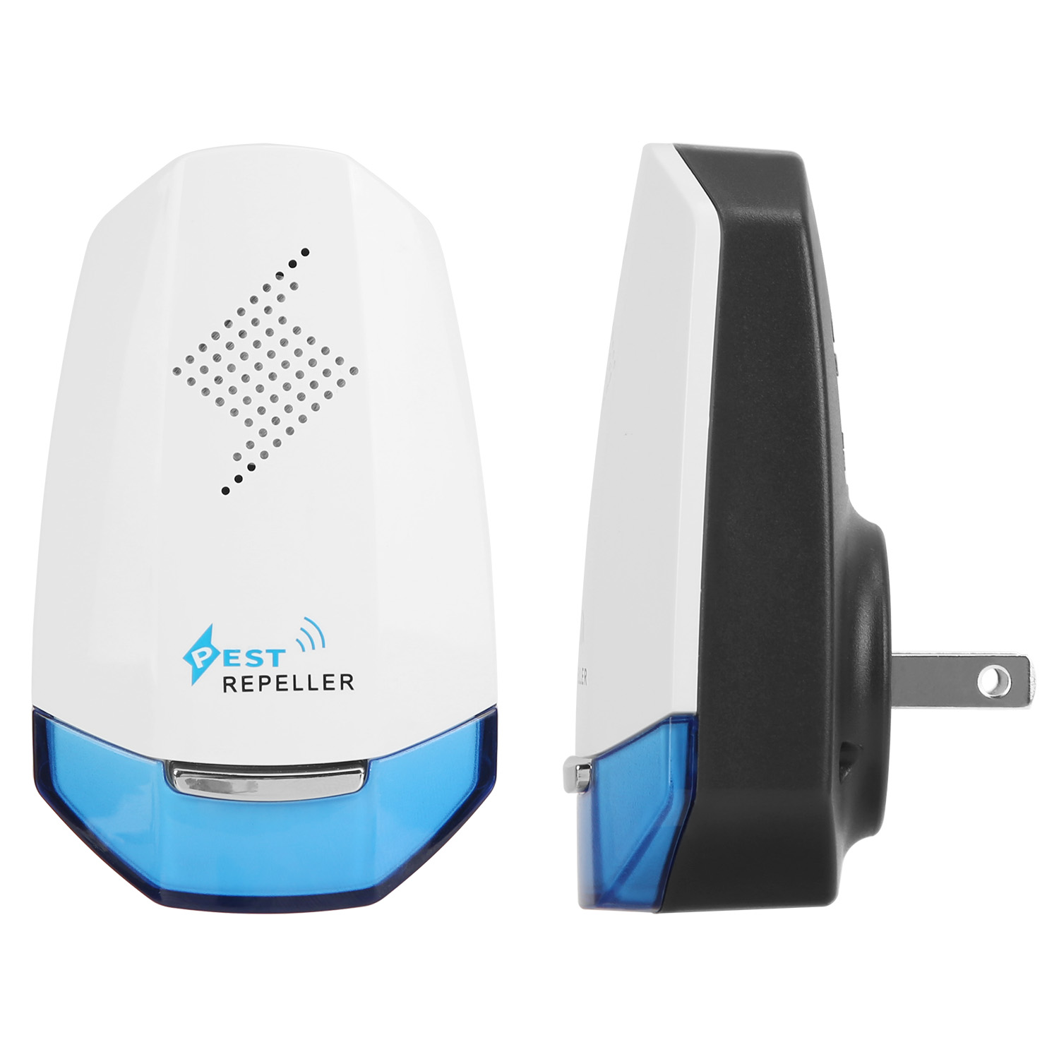 2 Pack Ultrasonic Pest Repeller With Night Light Plug In Pest Mice Repellent Indoor Roach Bed Bug Mouse Rodent Mosquito Killer For Bedroom Garage Warehouse Office For Spring Summer — image 9