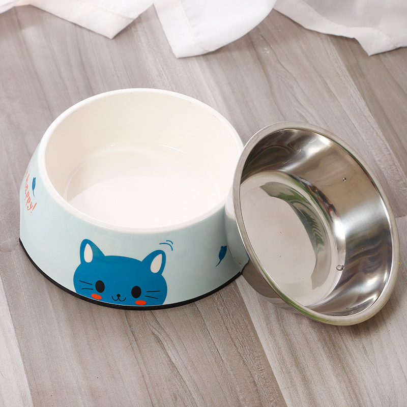 Tazón de Comida para Perros Melanie Tazón de Agua para Mascotas Tazón de Acero Inoxidable Tazón Único para Perros y Gatos Suministros para Mascotas — imagen 4