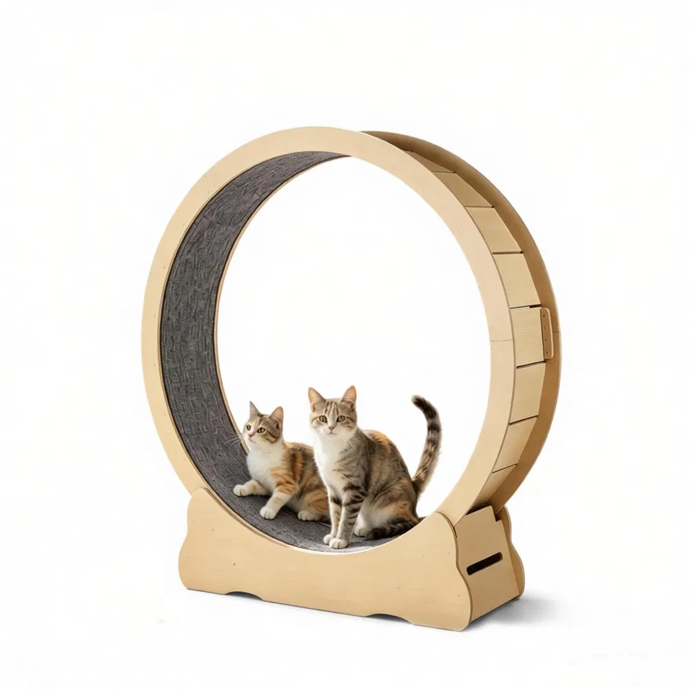 Wooden Cat Exercise Wheel — image 5