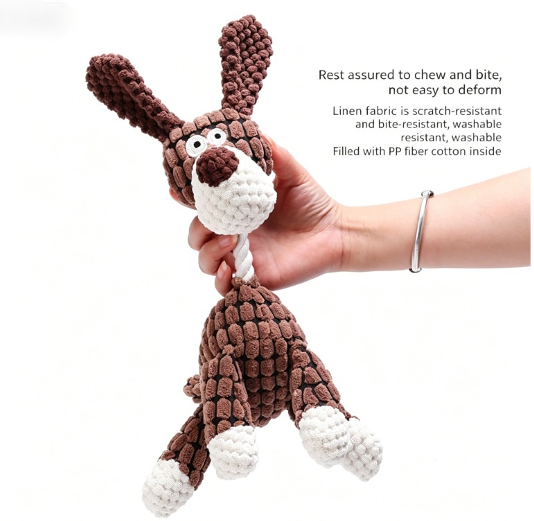 Pet Toy Durable Chew Plush Toy for Cats and Dogs — image 4
