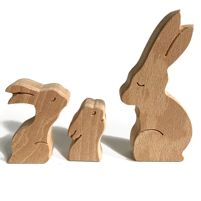 Mother's Day Wooden Products Series Ornaments Animal — image 2