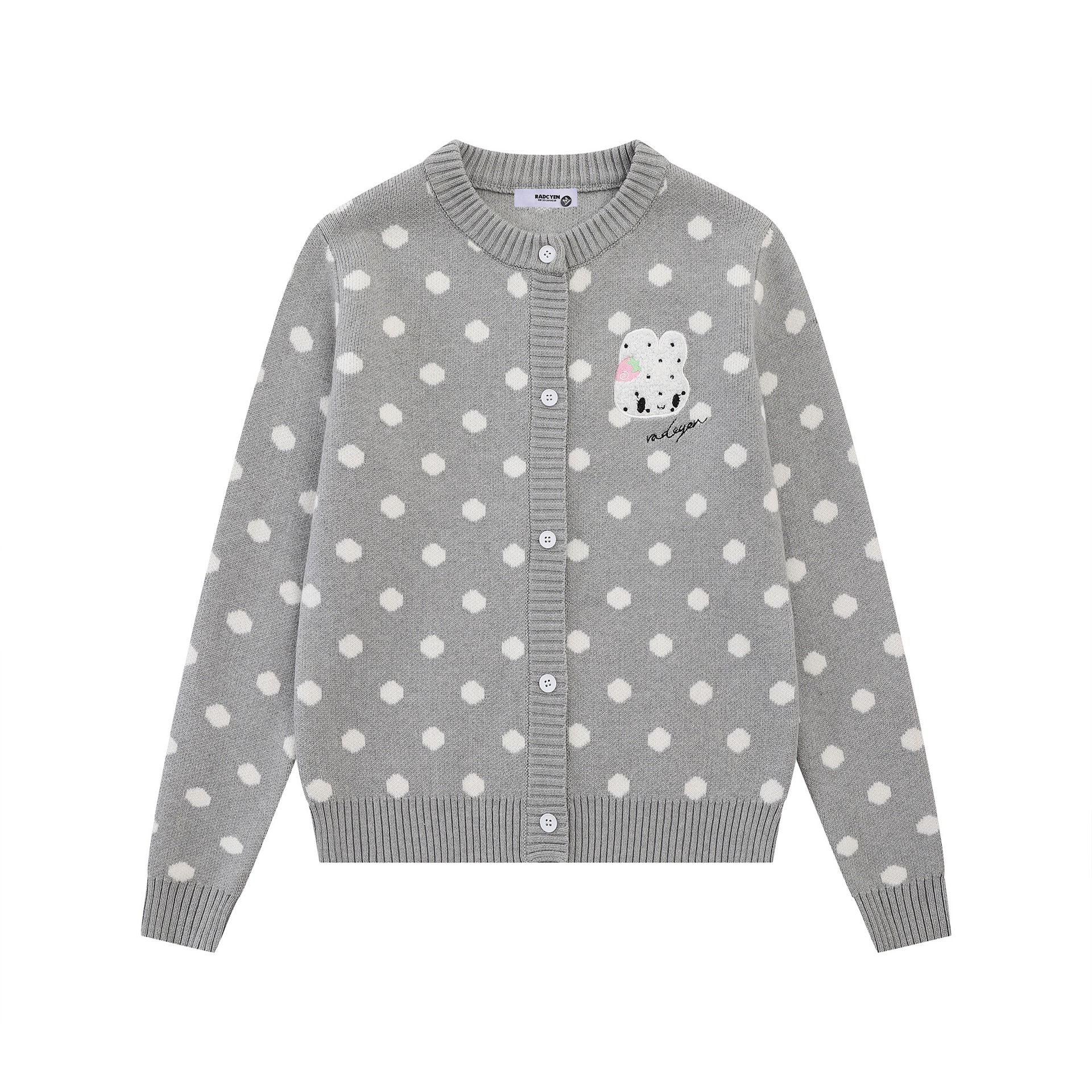 Chest rabbit patch coat — image 2