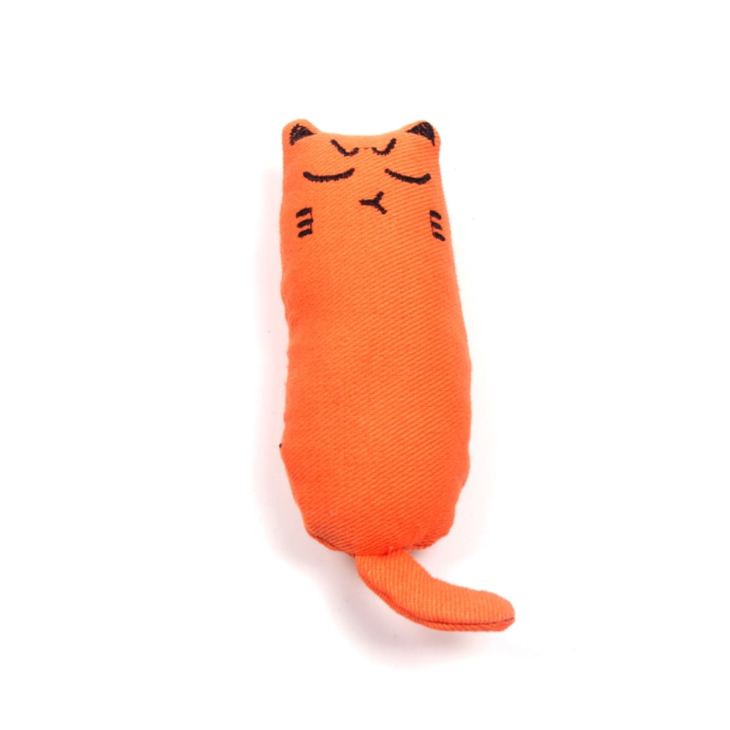 Rustle Sound Catnip Toy Cats Products for Pets Cute Cat Toys for Kitten Teeth Grinding Cat Plush Thumb Pillow Pet Accessories — image 12