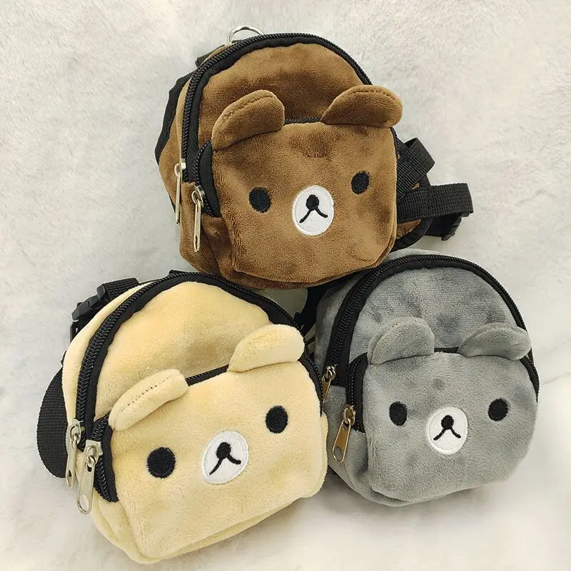 Mochila para Perros de Viaje - Transporte Seguro para Cachorros con Correa Ajustable y Bolsillo de Comida — imagen 3