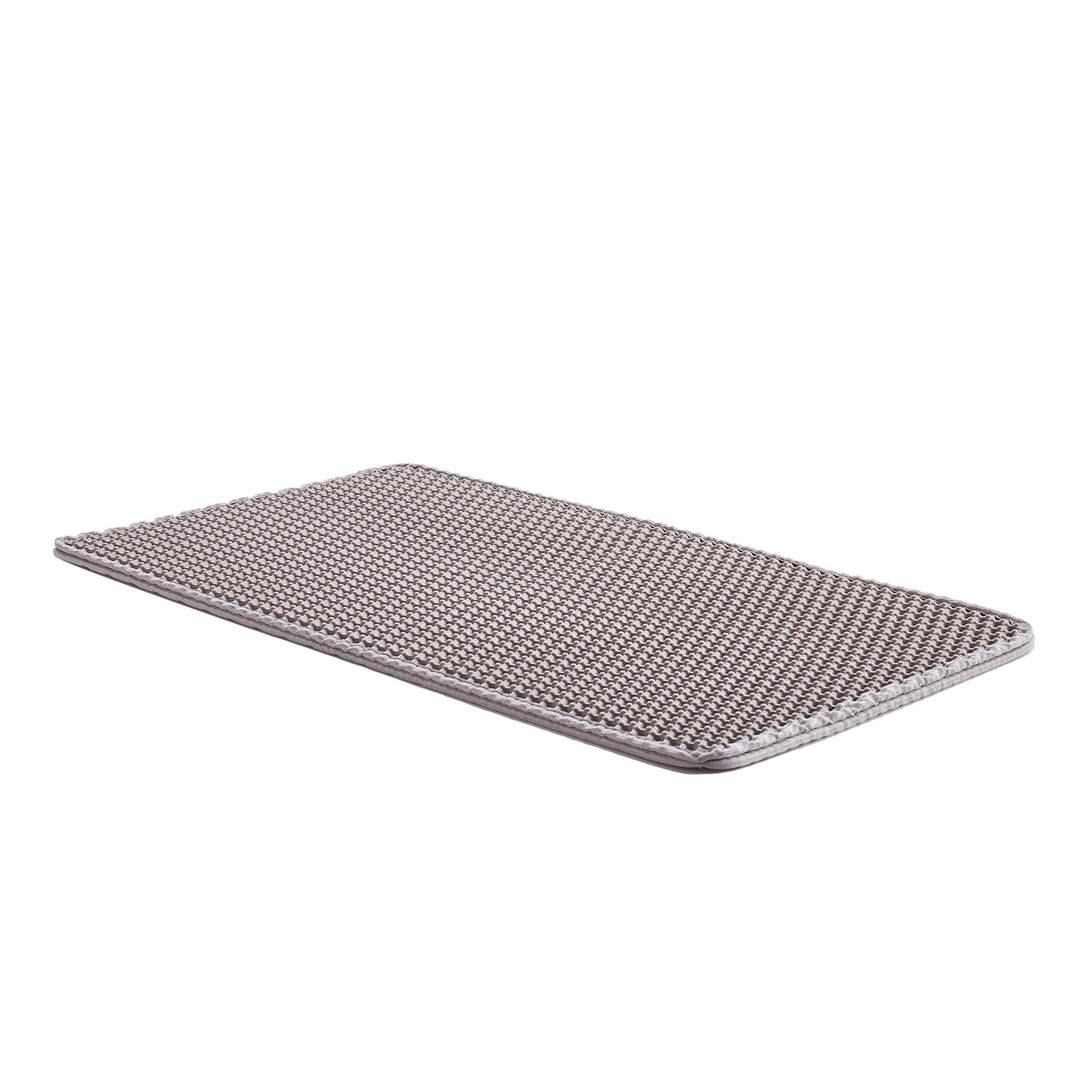 Manta para Lecho de Gato, 24 x 15 Pulgadas, Manta doble Capa Anti-Rastro para Gatos Domésticos, Diseño de Celdas Hexagonales, Suave con las Patas, Limpia y Fácil de Limpiar para Pisos — imagen 1
