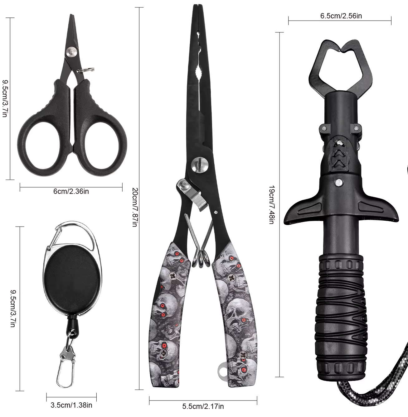 Multifunctional Fishing Accessories: Stainless Steel Fishing Pliers, Seawater-Resistant, Outdoor Fishing Tools, Men's Gifts — imagen 3