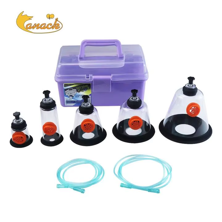 Canack Pet Oxygen Mask Kit Oxygen Inhalation Atomizing Mask for Cats and Dogs 5 Sizes Veterinary Clinic Supplies — image 1
