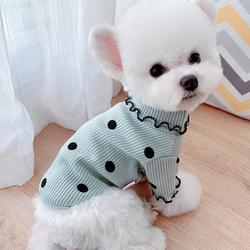 Camiseta de cuello en punto para perros — imagen 9