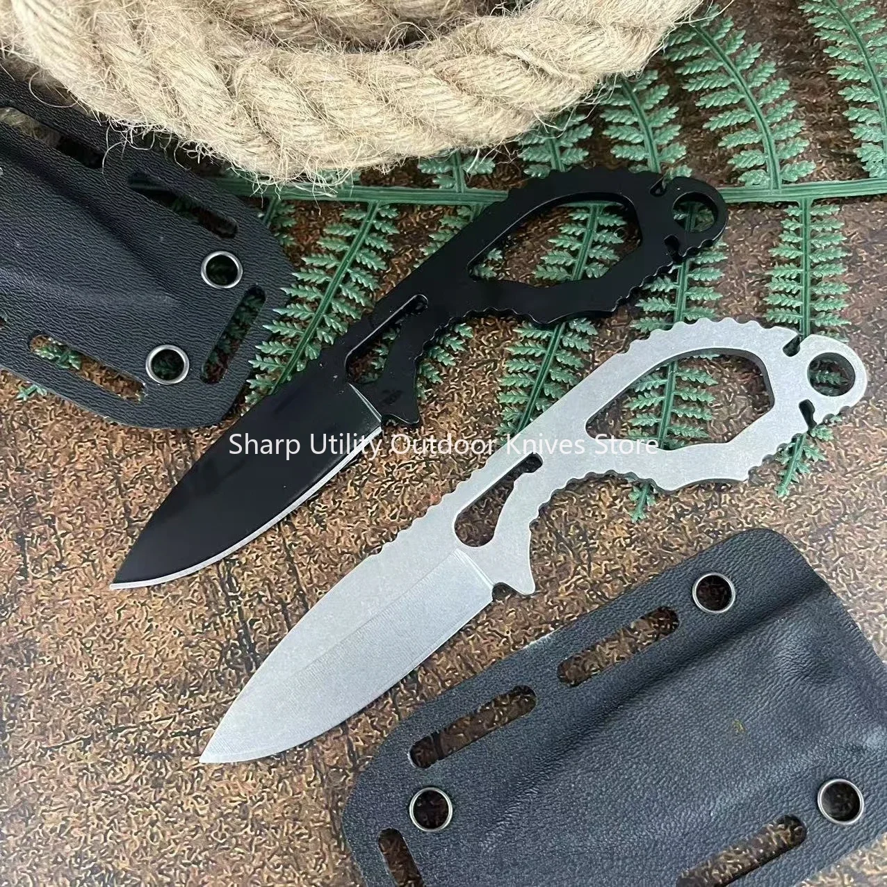 All Steel Multifunctional BM 101 Follow-Up Fixed Knife Portable Outdoor Field Adventure Camp Fishing Wilderness Exploration Tool — image 1