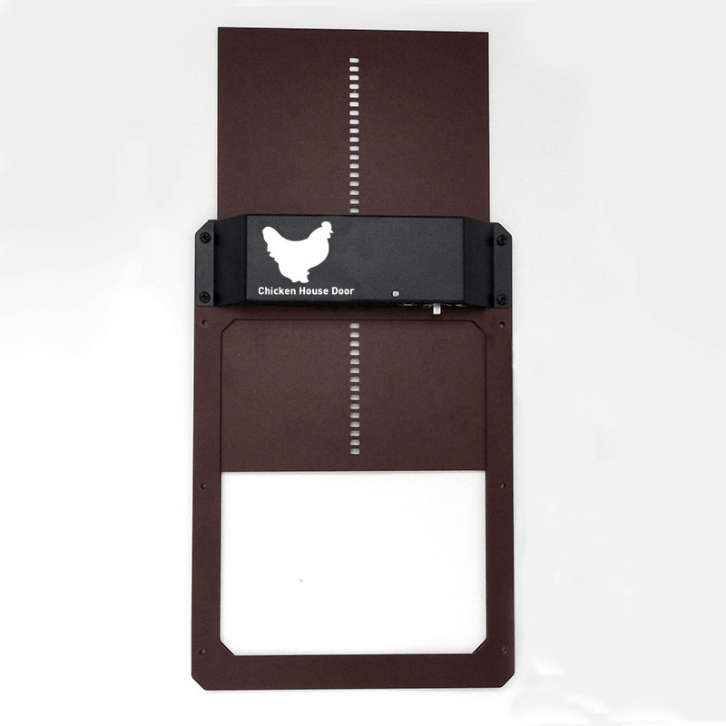 Puerta Automática para Gallineros con Sensores de Luz y Resistente al Agua — imagen 1