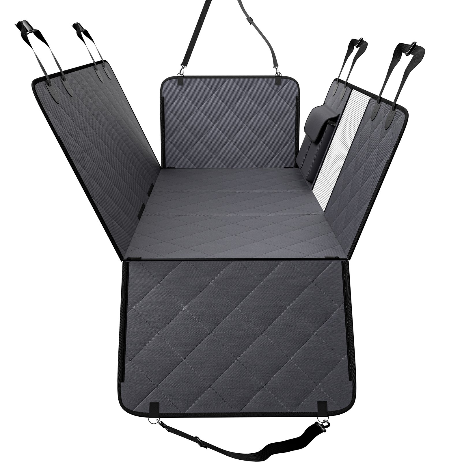 VEVOR 54 X 24 In Dog Car Seat Cover For Back Seat Waterproof 600D For Cars — imagen 3