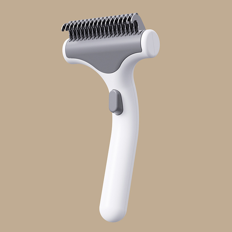 Nueva Cuchilla para Desenredar Mascotas: Peine para Gatos con Eliminación de Pelo Suelto, Control de Shedding y Cepillado — imagen 8