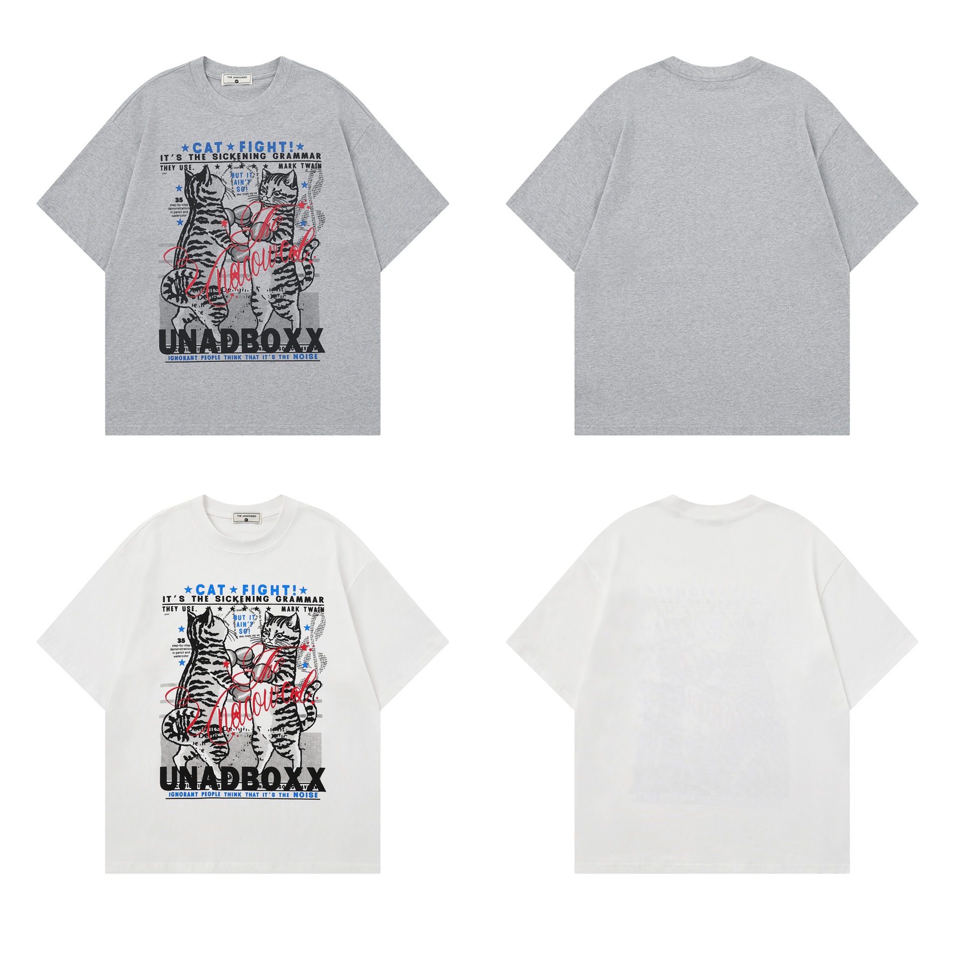 Boxing Cat Printed Short Sleeve — image 6