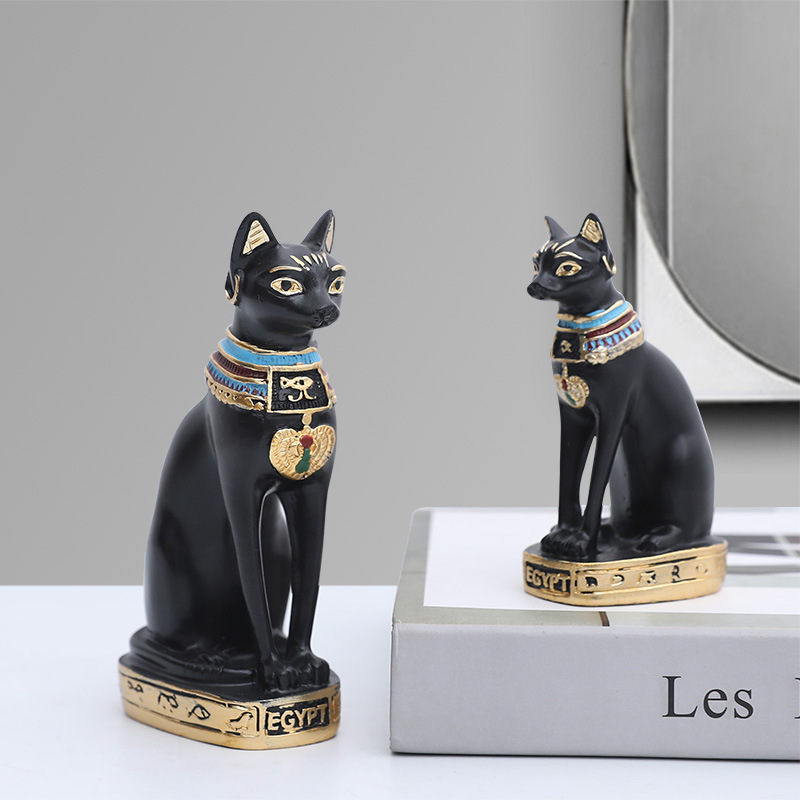 Egyptian Cat God Decorates Home Entrances Crafts Living Room Decorations Gifts Lucky Cats — image 6