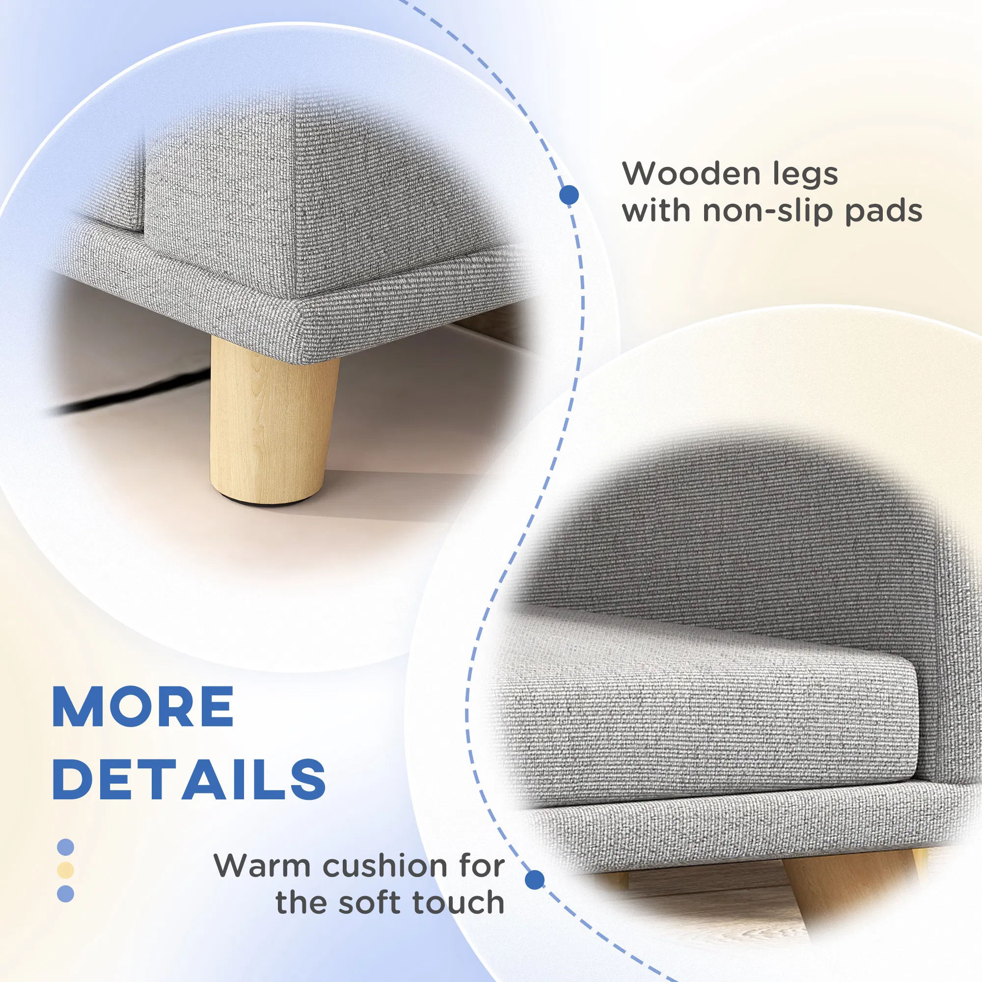 Dog Bed/ Rattan Pet Sofa — image 5