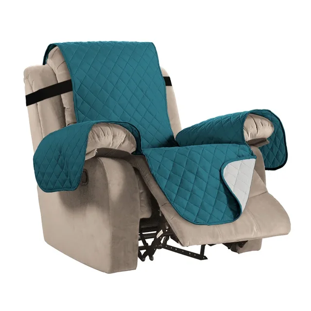 Waterproof Recliner Cover Snap Fixed Pet Dog Kids Sofa Mat Couch Slipcovers For Living Room Dustproof Furniture Protector Covers — image 15