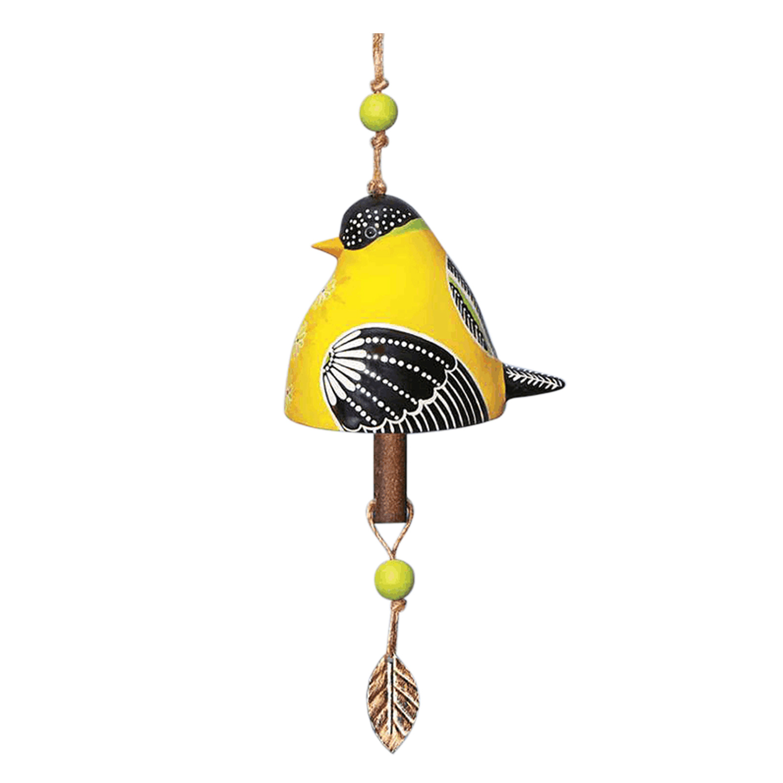 BIRD SONG BELL Resin Handicraft Wind Chime Pendant Garden Home Decoration — image 9