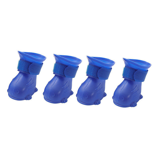 Dog Shoes Waterproof Anti-Skid And Wear-Resistant Outdoor Dog Rain Shoes Pet Scratch Proof Cat Shoes Supplies — image 10