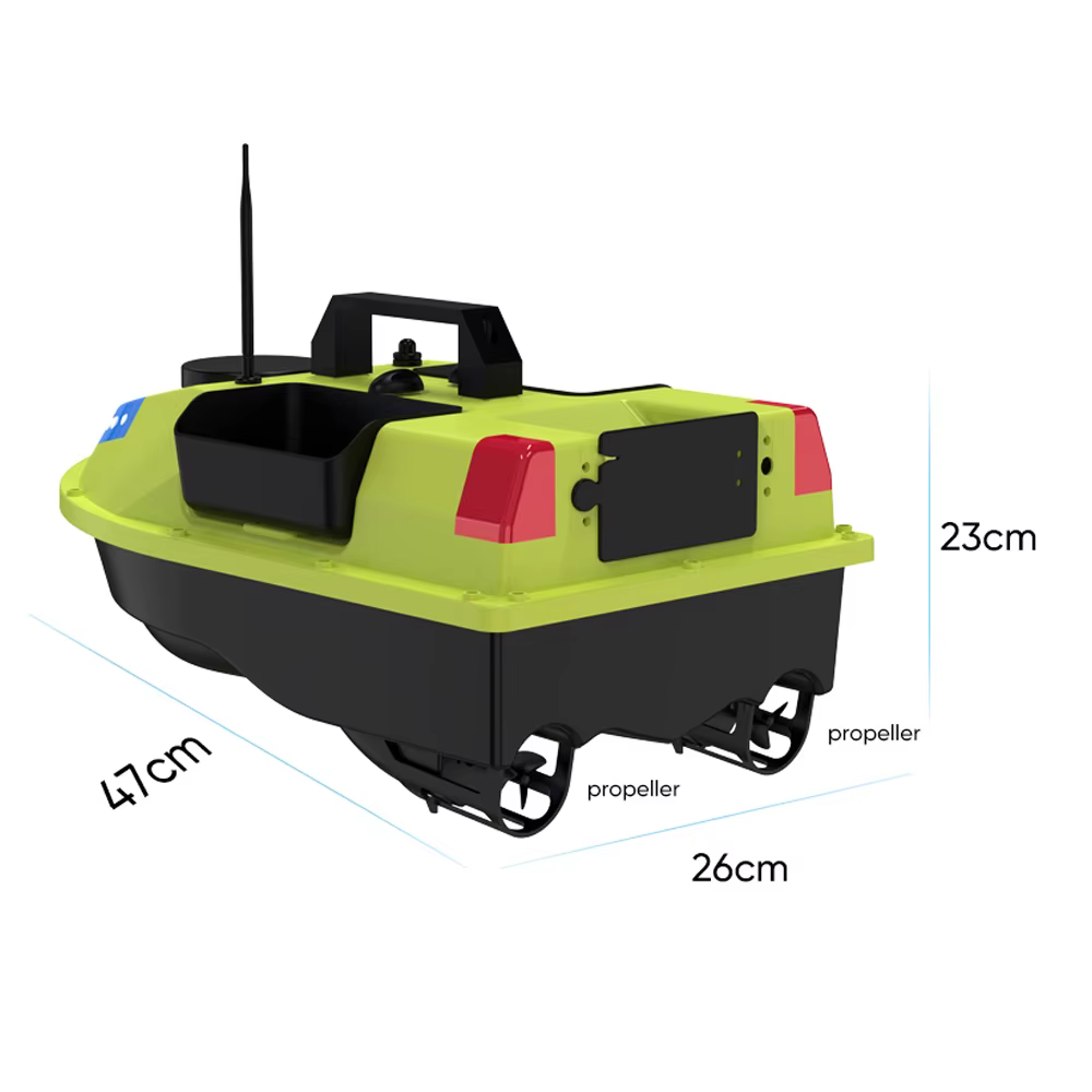 GPS RC Bait Boat 600M Wireless Remote Control Fishing Bait Boat Fishing Feeder Boat with 3 Bait Containers — image 5
