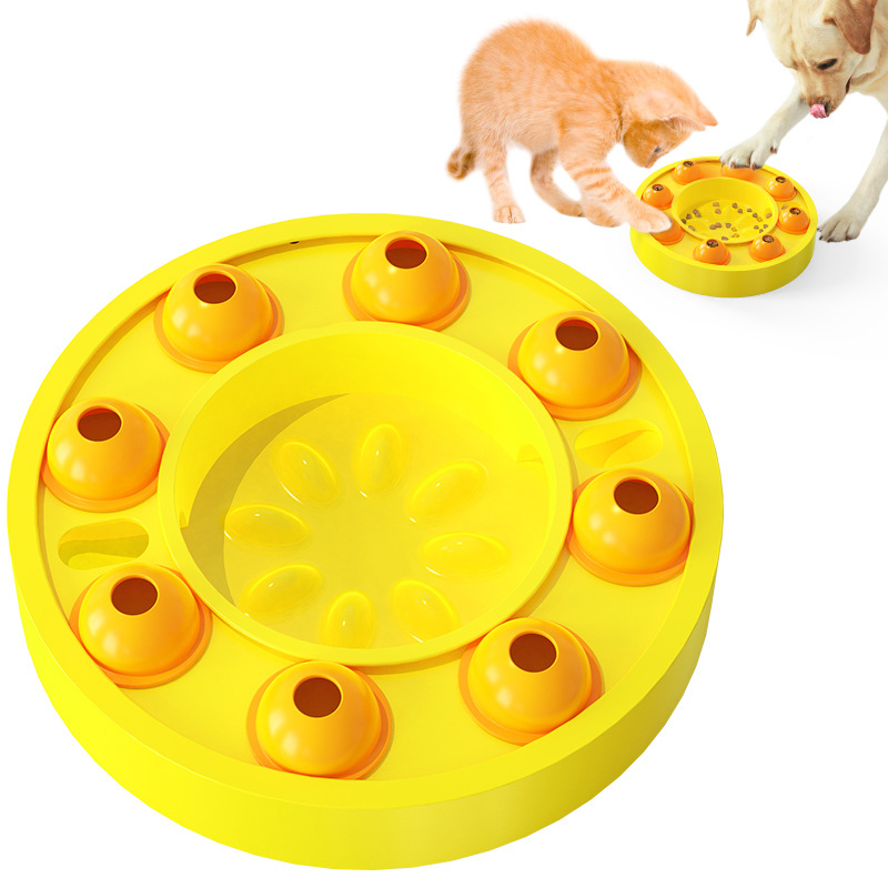 Pet Supplies Puzzle Diet Roulette Cat Puzzle Slow Leak Food Training Dog Toys — image 2