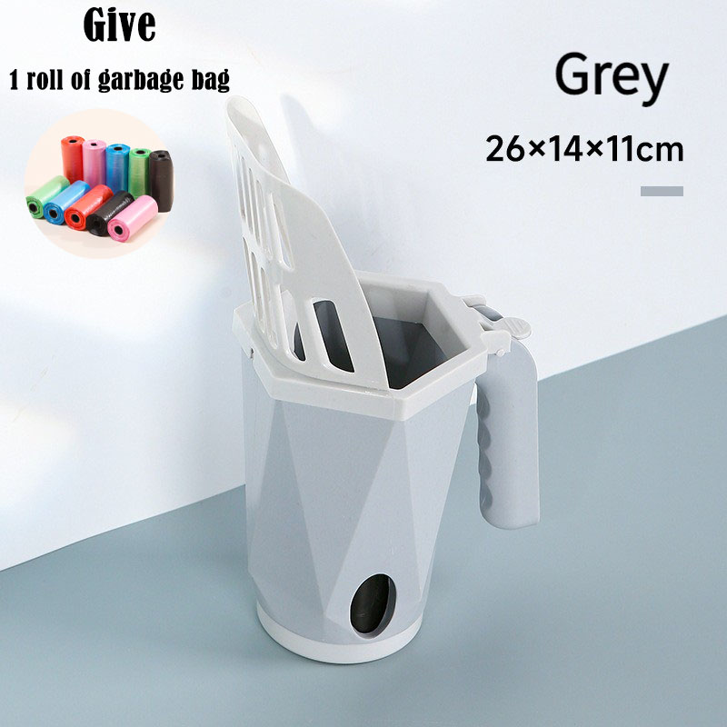 Cat Litter Shovel Self Cleaning Cats Litter Scooper Portable Cat Litter Box Kitten Toilet Cleaning Tool Pet Cat Supplies — image 9